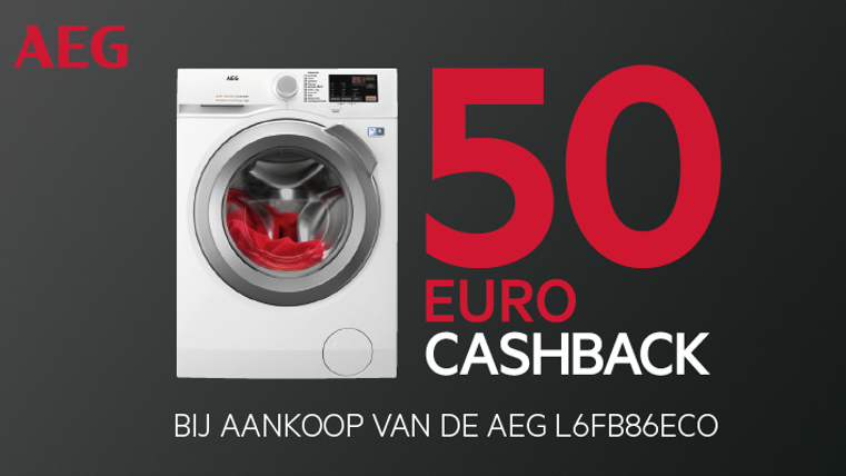 AEG Cashback actie